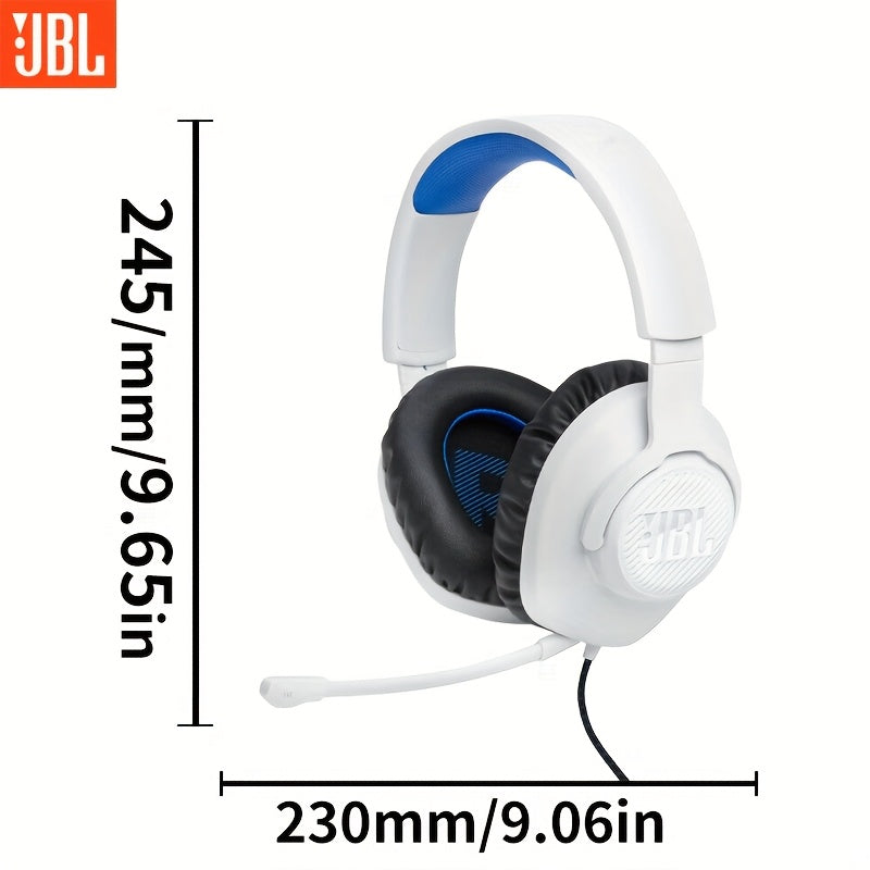 For JBL Quantum 100P Gaming Headset with Microphone -, Foldable, Lightweight Over-Ear Headphones with Noise Isolation, High-Quality Stereo Sound for Smartphones, Tablets, MP3/4 Players, Ideal for Gaming and Travel, Gaming Headset | Foldable Headphones |