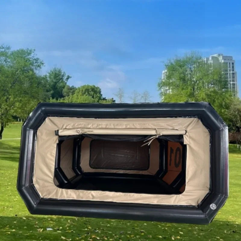 Outdoor Camping Automatic Inflatable Tent Space Capsule Modelling Windproof Rainproof Tents Large Overnight Camping Equipment