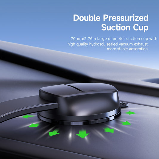 New perfect magnetic car phone holder, stable without leaving any adhesive marks, supports 15W magnetic wireless charging, and supports home use