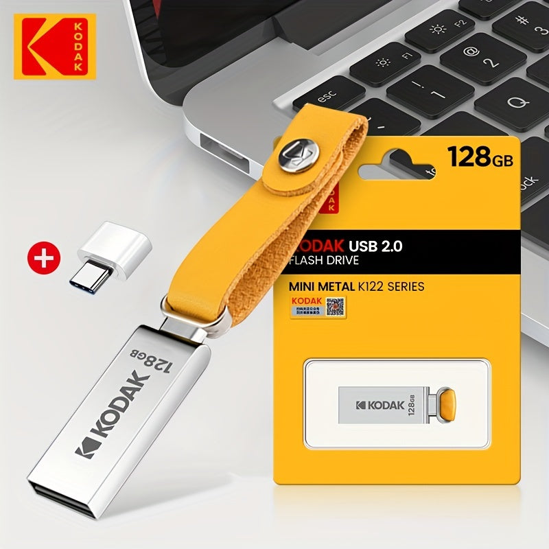 KODAK K122 Pendrive flash drive 32GB 64GB 128GB TYPE-C Pen drive U disk for type-c adapter