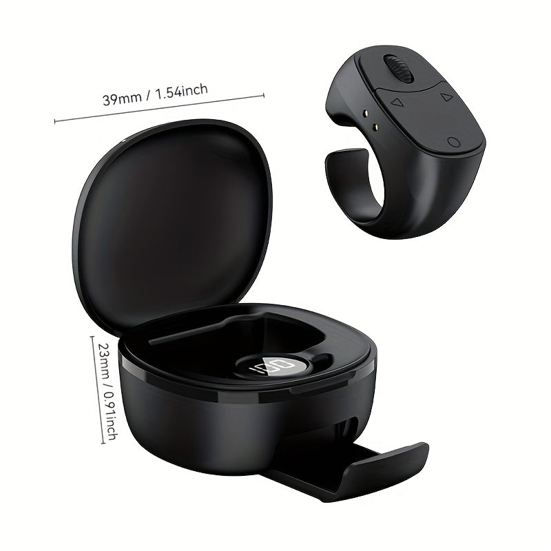 Mobile phone wireless remote control with charging case, photo controller, selfie artifact, Douyin ring, pulley remote control