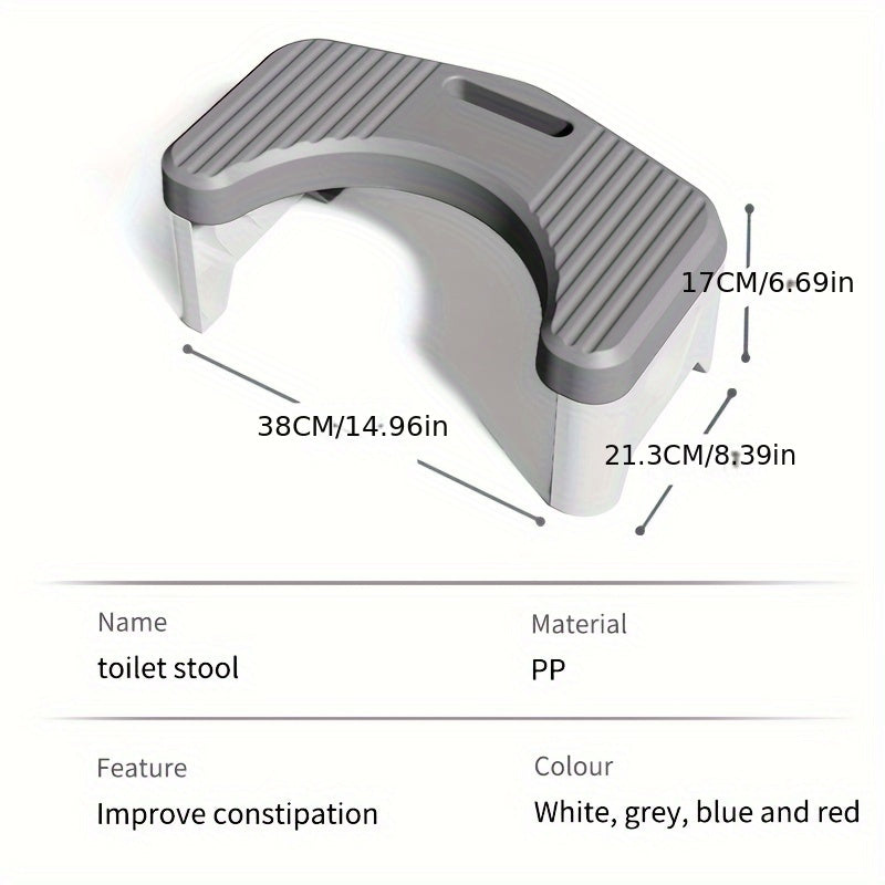 Toilet Stool Household Thickened Toilet Squat Adult And Elder'S Foot Stool Toilet Stool Pregnant Women'S Foot Stool