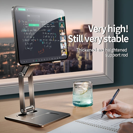 XUNDD Tablet and Mobile Phone Stand, Multi-functional Desktop Lazy Person Stand, 360-degree Rotation and Folding, Lightweight and Flexible, Suitable for Office Desks, Home Offices and Bedside Tables