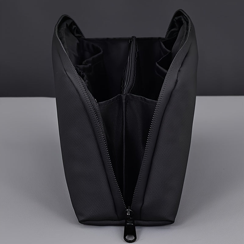 Inner bag, storage pouch, black digital organizer, gray digital organizer, sports camera, photography accessories, USB flash drive, charger cable, categorized storage, travel portable bag