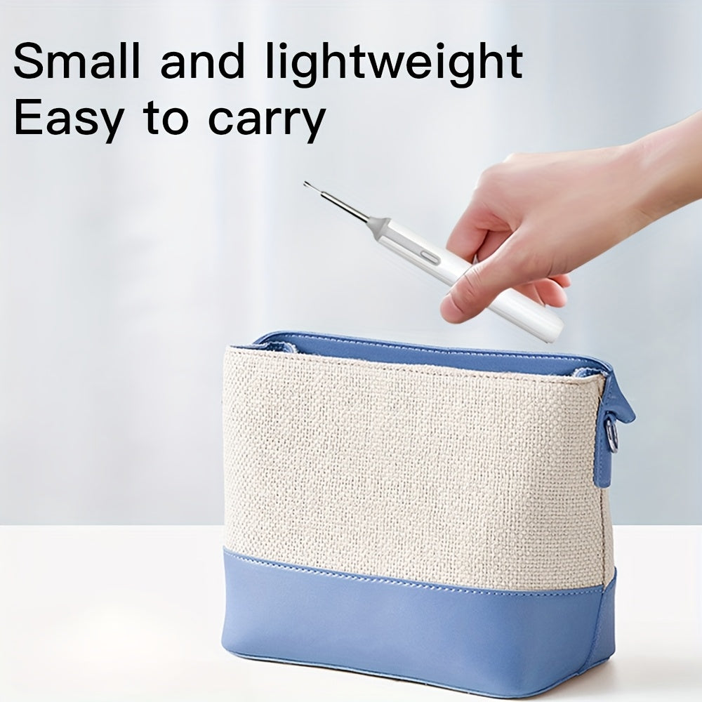 Earwax Removal Tool, 8pcs Ear Care Set, Earwax Cleaner with Camera, Earwax Removal Kit with Light, In-Ear Camera with 6 Ear Spoons, Earwax Cleaner for Ios And Android, 1080P HD Otoscope, Valentine'S Day Gift, Holiday Gift, Birthday Gift