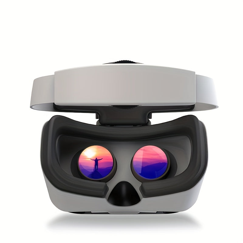 3D virtual reality glasses, The 100° giant screen can be adjusted and disassembled according to their own conditions, and supports 11.94-17.02 cm smartphone screen