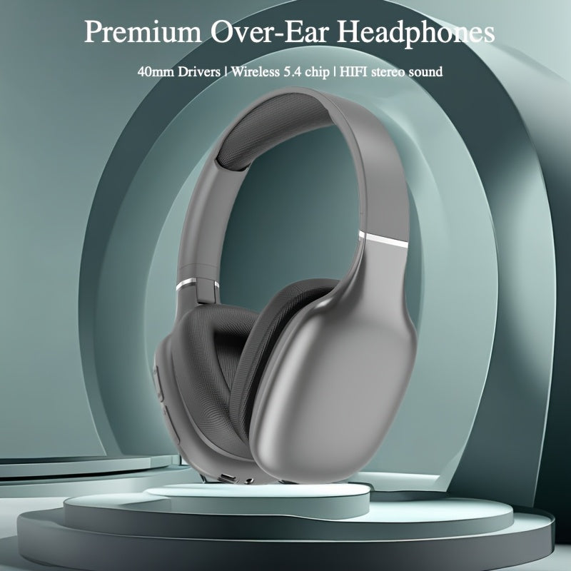Fresh Over - the - Ear Wireless Headphones, HIFI Premium - Definition Call, Pleasant MP3 Music Playback, Phone - Compatible, Type - C Interface, Foldable Design, Rotatable Feature, Extendible, Constructed from ABS Plastic and Metal, High - end Commercial