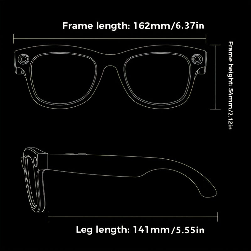 for HYUNDAI M01 AI Wireless Bluetooth Glasses: Enabled Glasses for Tech Geeks in Smart Living 2025 Must - Have