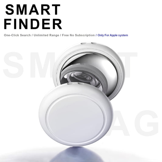 Smart Finder for Apple, One-Click Precision Search, Unlimited Range Cat/Dog Finder [Find My] Connect Product. Suitable for Various Scenarios. One-Play Sound. No Subscription Required. Wallet/Car/Lower Back/Key, Plus More