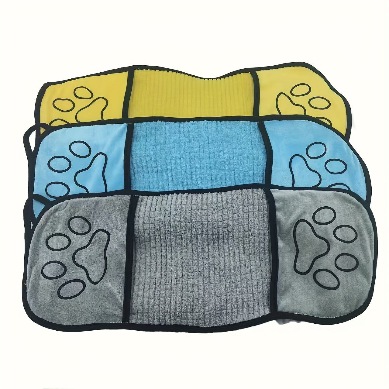 Super Absorbent And Quick-Drying Towels for Pets, Suitable for Bathing Large Dogs Like Teddy And Golden Retrievers.