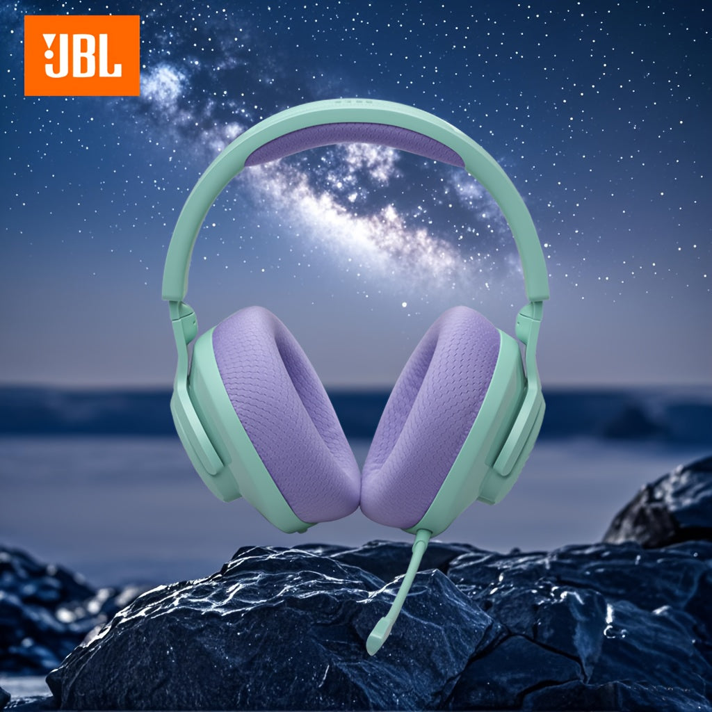 JBLQuantum360 Wireless Over-Ear Gaming Headset, 2.4G and Wireless Dual-Mode Link, 22H Battery Life, Precise Listening and Positioning, Lightweight Plastic, Closed-Back Headphones, Music Listening, Detachable Microphone, for Mobile Phones and Tablets