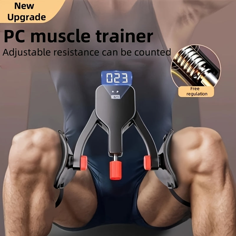 2025 New Upgraded Countable Kegel Exerciser, Pelvic Floor Muscle Trainer - Kegel Leg Inner Thigh Trainer Suitable for Home Use, Fitness Equipment Usable in Any Setting