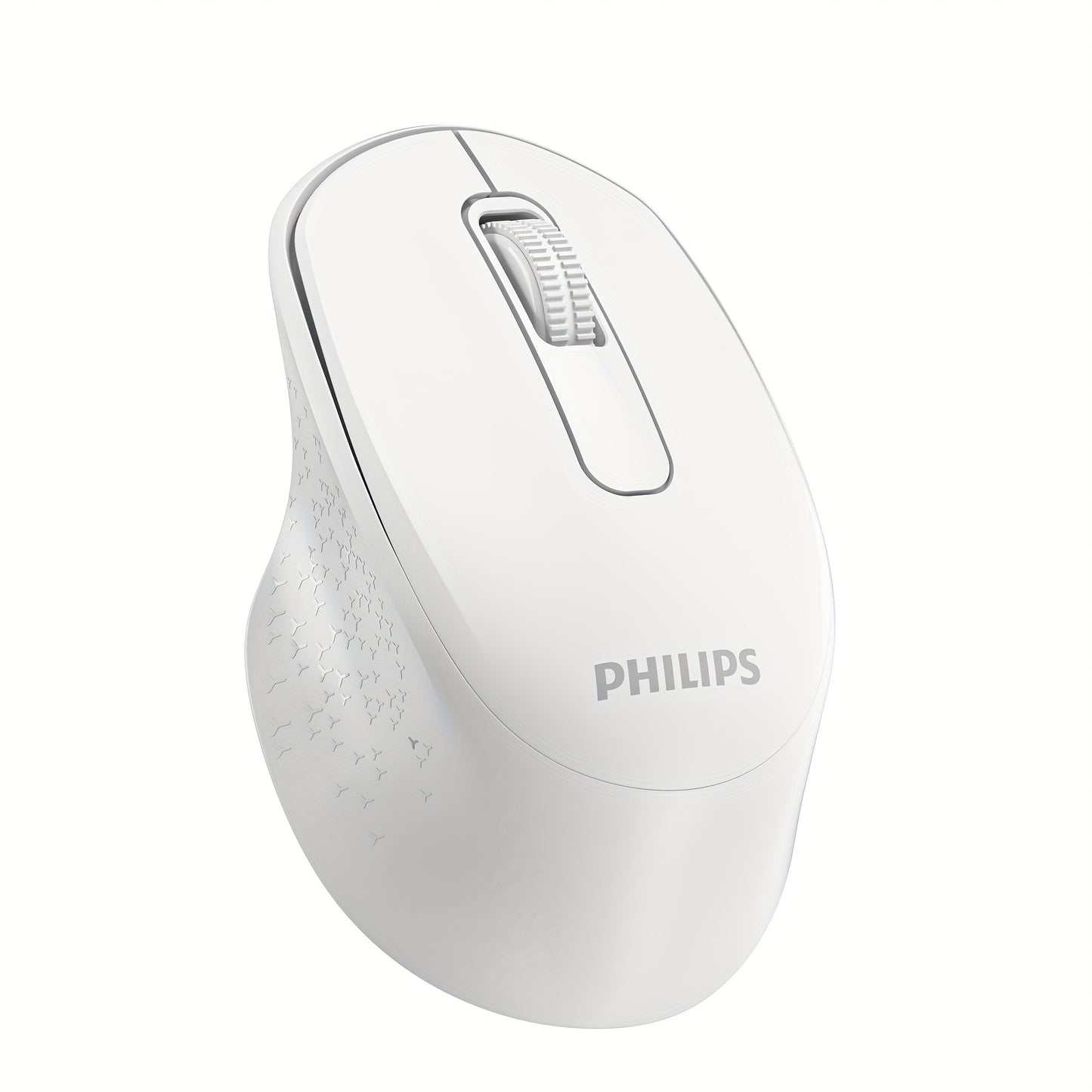 For Philips Dual Mode Wireless Mouse, Silent Click, Portable USB Wireless Mouse for PC, Laptop, Gaming, Office and Entertainment, Ergonomic Grip, Low Power Consumption and Long Battery Life, Quiet Operation Suitable for Office and Home Entertainment Use