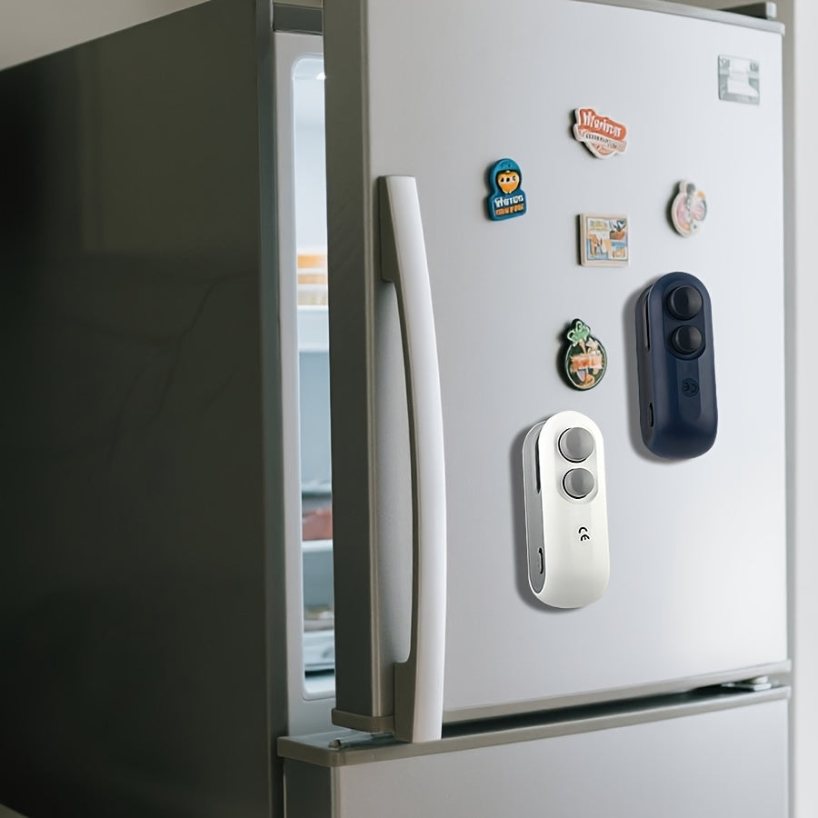 1pc Snack Packaging Bag Sealer with Built-In Magnetic USB Rechargeable Battery, Portable Mini Sealer for Picnic And Travel, Hand Press Plastic Sealing Machine, Bag Closure Magic Tool, Potato Chip Bag, Cookie Bag, Snack Bag, Suitable for Resealing, Comes