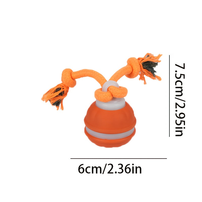 Interactive Dog Toy with Motion Sensor, USB Rechargeable Rolling Ball Toy for Small & Puppy Dogs - Automatic Move Toy for Mental Stimulation & Exercise, Durable Plastic Design, Dog Toy, Dog Exercise Equipment, Interactive Dog Game, Sturdy Plastic Body