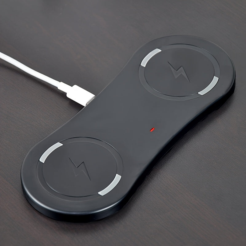 The 15W 2-in-1 fast charger is suitable for iPhone 16/15/14/13/12/11, 224/S23/S22/ 2/3/4/Pro, and is suitable for Buds induction fast charging. It has excellent protection against overcharging, overheating, and overvoltage