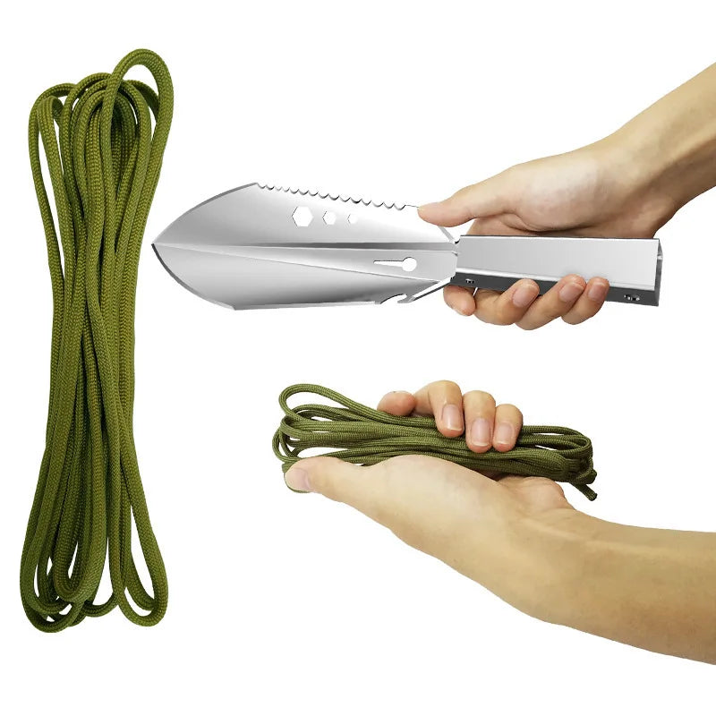 Portable Gardening Multi-Functional Shovel Outdoor Travel Shovel Small Stainless Steel Hand Shovel Garden Shovel
