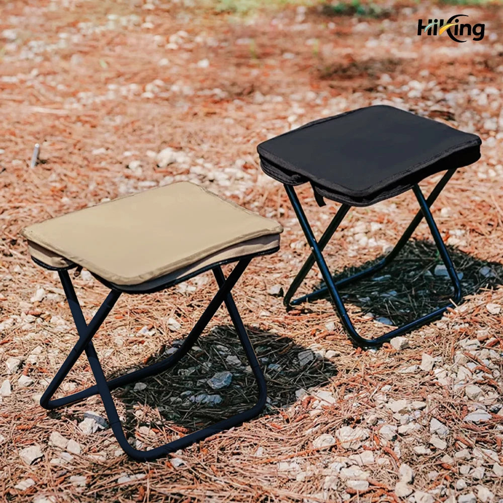 Outdoor Folding Chair Portable Pocket Handbag Folding Camping Chair Sketching Small Mazza Fishing Travel Recreational Supplies