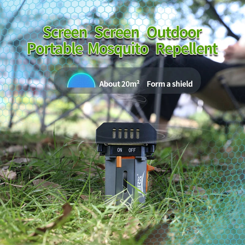 BRS-Q1 Outdoor Mosquito Repellent Portable Camping Mosquito Killer Gas Charging Mosquito Swatter Outdoor Insect Killer Repellent