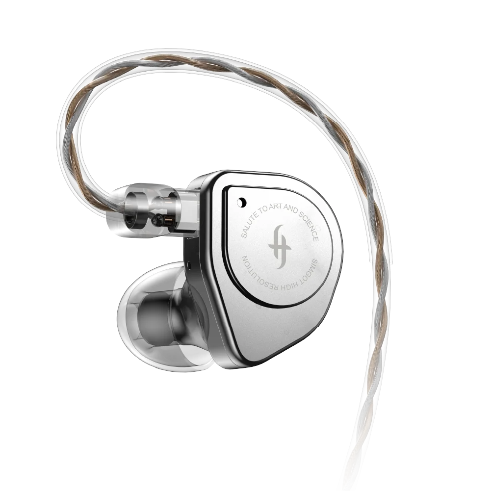 SIMGOT EW200 10mm SCP Diaphragm Dual-Magnetic-Circuit & Dual-Cavity Dynamic Driver In-Ear Earphones