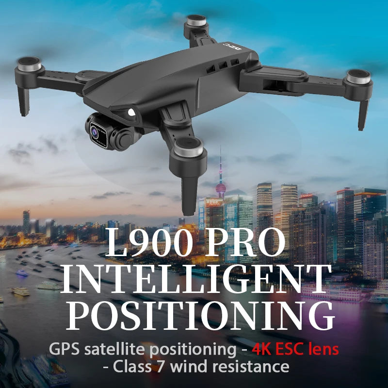 LYZRC L900 PRO SE 4K Professional HD Dual Camera Brushless Motor Drone GPS 5G Wifi Long RC Distance Foldable RC Quadcopter