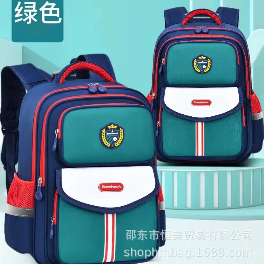 Hot Sale Of The Season New Fashionable Large Capacity Elementary School Student Backpack Spine Protection Wear Resistant Bookbag