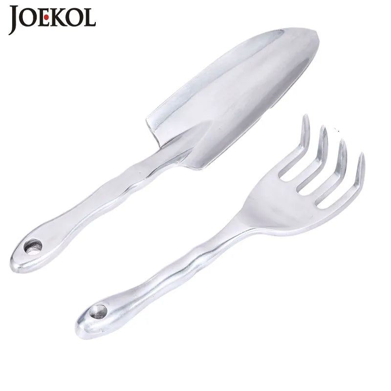 Garden Tool Aluminum alloy Hand Trowel Bonsai Shovel Rake,Garden Lawn Farmland Transplant Potted Planting Tools