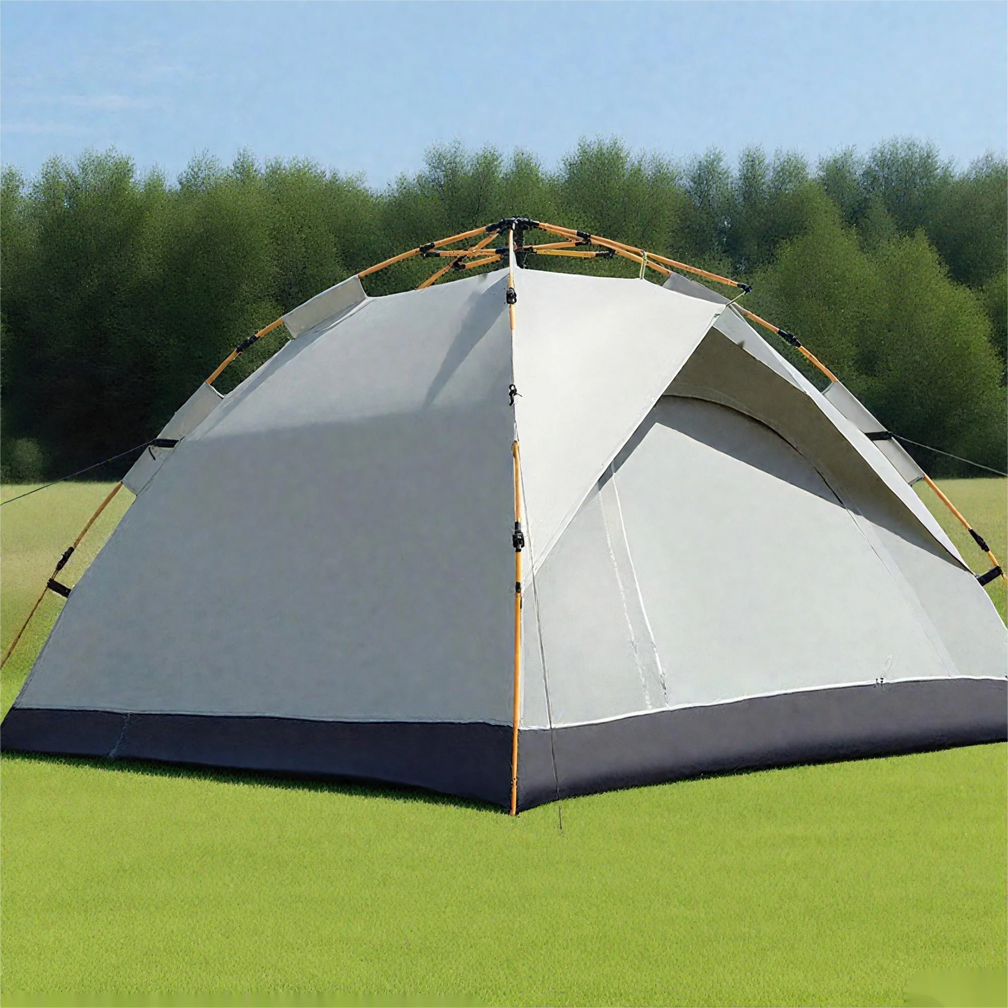 Outdoor Automatic Quick-opening Tent Automatic Rainproof Sunshine-proof Tent Fishing Beach Sunshine Shelter 2- 4 person tents