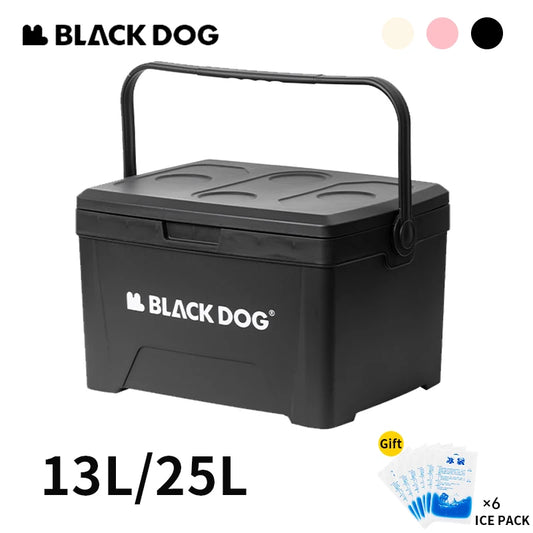Naturehike BLACKDOG Outdoor Mobile Thermal Box 13L 25L Cooler Box Large Capacity Camping Outdoor Car Ice Picnic Incubator Box
