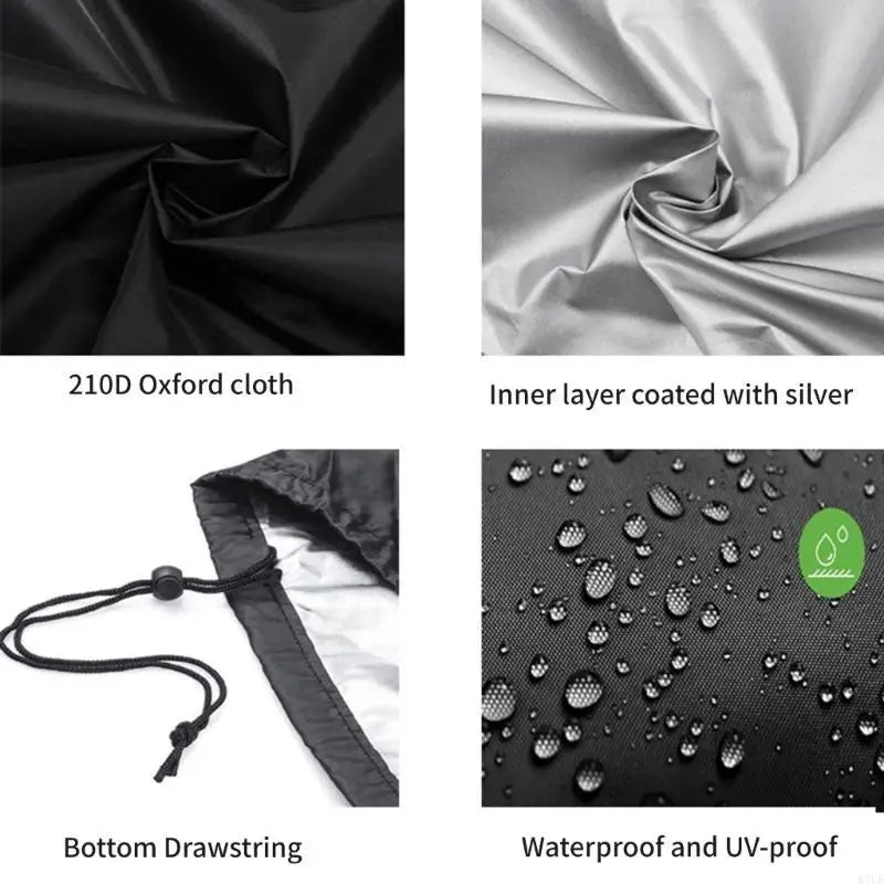 R7UE Weatherproofed Outdoor Cover Durability Storage Cover Outdoor Cover