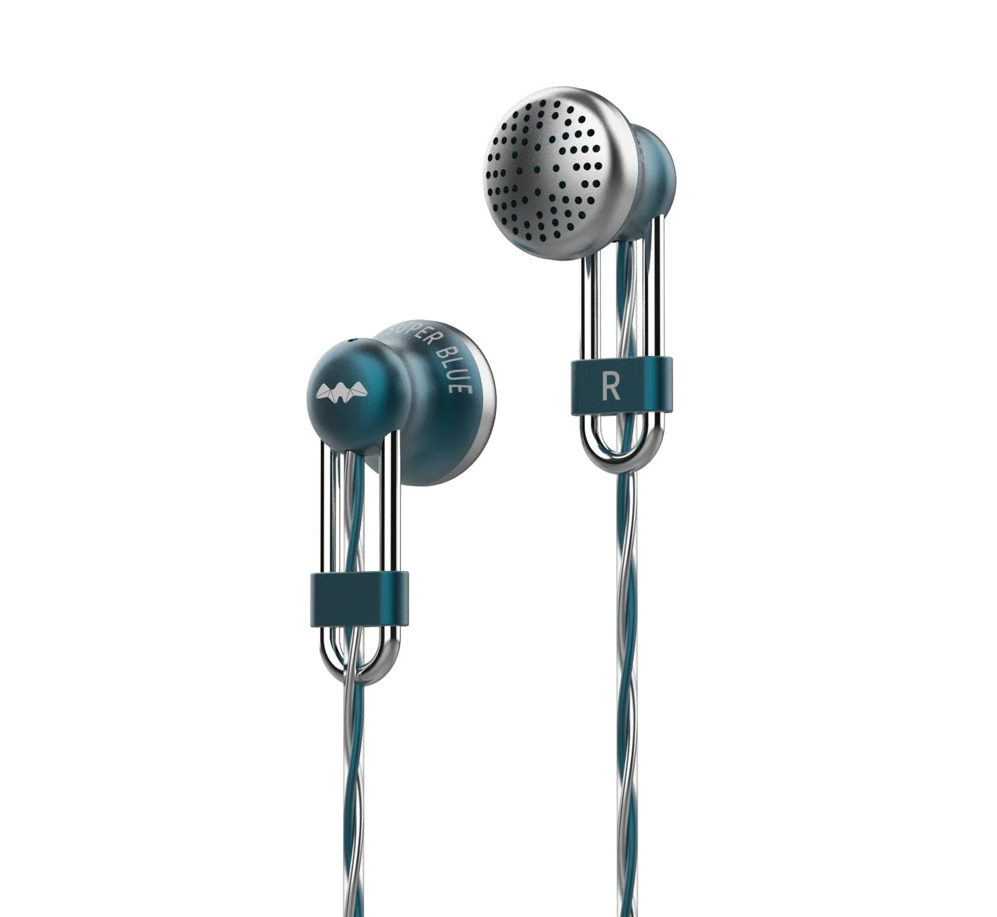 Smabat Super Blue Flagship in-ear Headphones High Sound Quality Labyrinth Acoustic Structure Wired Hifi Music