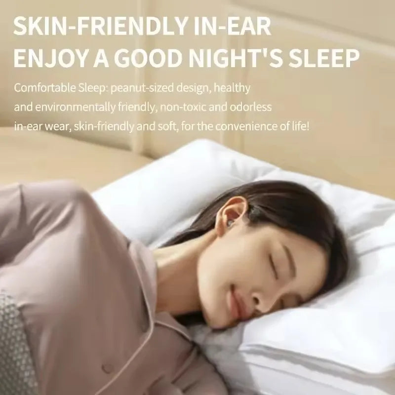 Invisible Earphones Mini Headphones Bluetooth TWS Wireless Touch Gaming In-Ear Earbuds Noise Reduction Sports Headset For iPhone