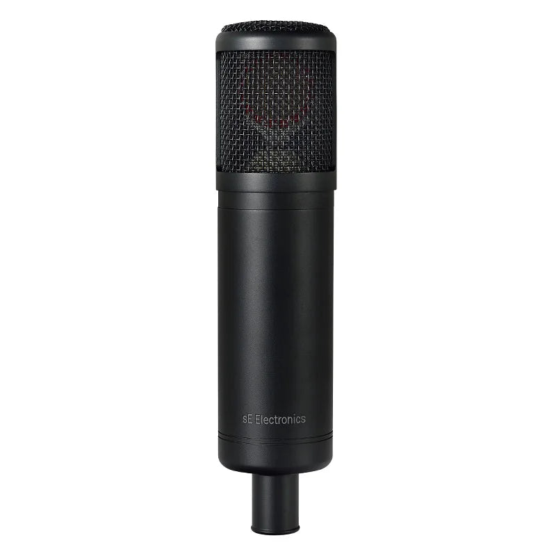 sE 2200 cardioid condenser microphone traditional class-A electronic design with consistent low-noise performance for Vocals