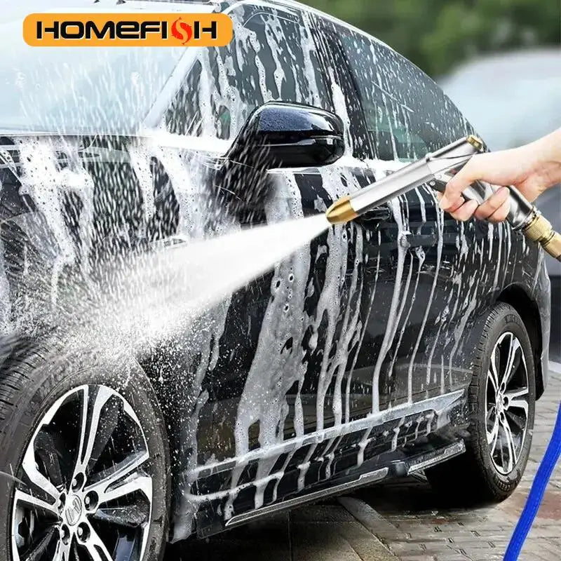 High Quality Flexible Expandable Garden Hose High Pressure Nozzle Spraye Washer Gun Car Wash Hose Expandable Garden Water Hose