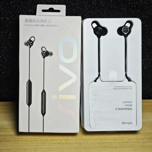 vivo wireless sports headphone 2 Bluetooth 5.0 Bluetooth neck-mounted anti-drop in-ear Earphones hanging IQOO8pro IQOO7