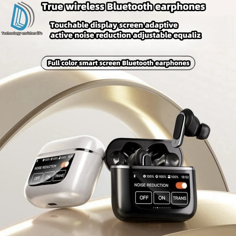 New Design ANC+ENC TWS V8 In-Ear Headphones Noise Cancelling Wireless Earbuds Gaming Compatible Smart Phones Computers Laptop