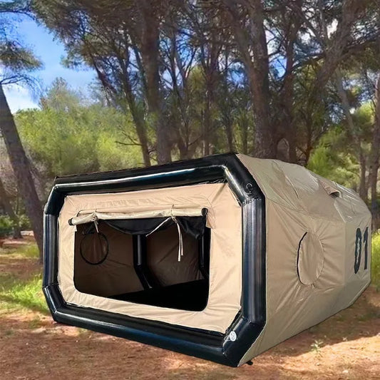Outdoor Camping Automatic Inflatable Tent Space Capsule Modelling Windproof Rainproof Tents Large Overnight Camping Equipment
