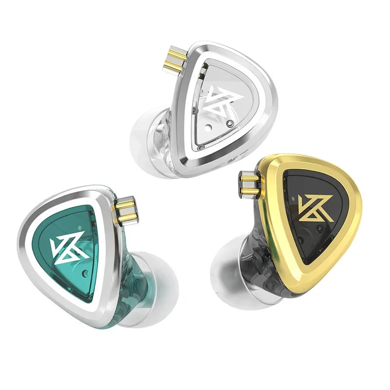 KZ EDA TWS In-ear Dual Magnetic Coil Combination HIFI Headphones with Interchangeable Cable for Computer Gaming and Music Use