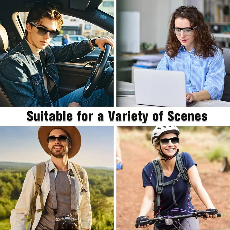 Xiaomi Smart Sunglasses Glasses Bluetooth Call Music Anti-blue UV400 Polarized Sunglass Lenses For Men Women with Mic & Speakers