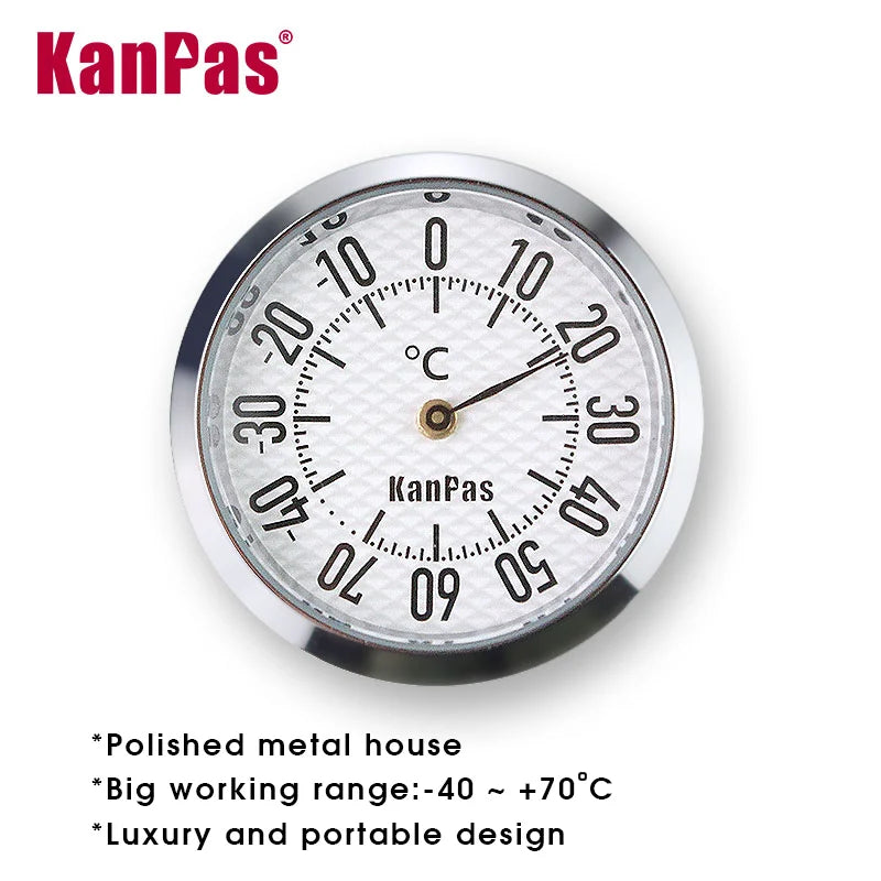 KANPAS Temperature Meter &Hygrometer /  Quality Thermometer Hygrometer for Outdoors / Indoor and car/Thermohydrometer