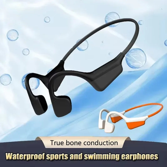 For Xiaomi i18pro Bone Conduction Earbud Wireless Headphones Compatible Bluetooth Earphone TWS with Mic Swimming Wear Headset