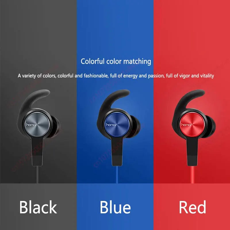 New Honor XSport AM61 Earphone Bluetooth Wireless Connection with Mic In-Ear Style Charge Easy Headset for Huawei IOS Android
