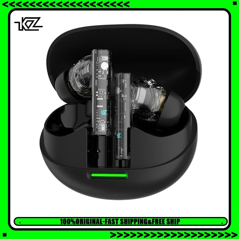 KZ Sora Wireless Eaephones HIFI Low Delay In-ear Earbuds Bluetooth 5.4 Long Battery Life Earphone Gamer Accessories Custom Gift