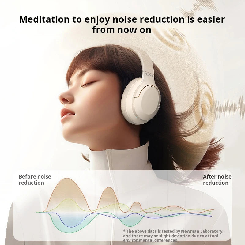 SONY D2-ANC Wireless Headphones Bluetooth 5.3 Earphones Foldable Gaming Headset Sport Headphone with Mic Music Earbuds Original