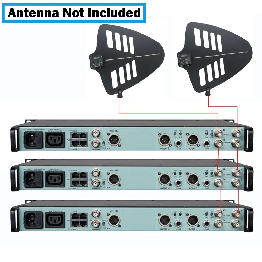 Leicozic 500/600Mhz AD4D-Pro KSM11 KSM9 Professional Condensor Microfone 2 Channel Microphone Wireless For Stage Church Concert