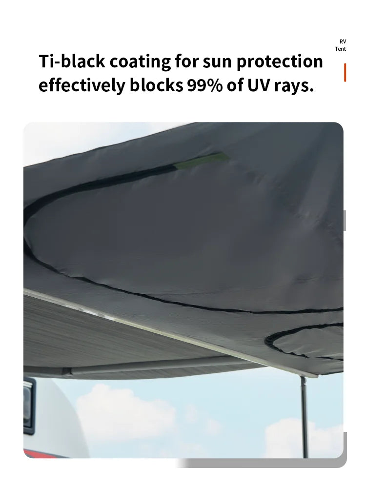 Campervan Tent, Caravan awning tent, RV awning screen room, family room, camper privacy room, awning tent van tent sunshade