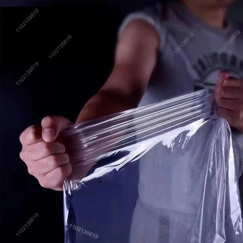 0.18mm Transparent PE Film Tarpaulin Garden Balcony Waterproof Patio Canopy Awnings Winter Plants Cover Greenhouse Film Tarp 4x5