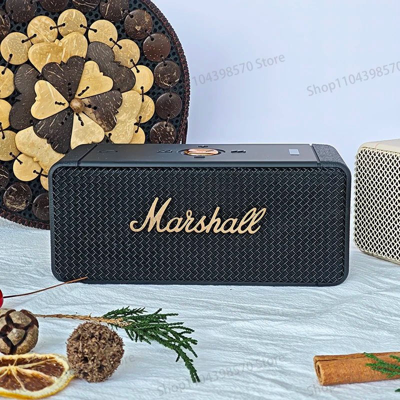 New MARSHALL Emberton II Speaker Loud Stereo Bass Bluetooth Portable Outdoor Waterproof IPX7 Wireless Speaker HK Stock