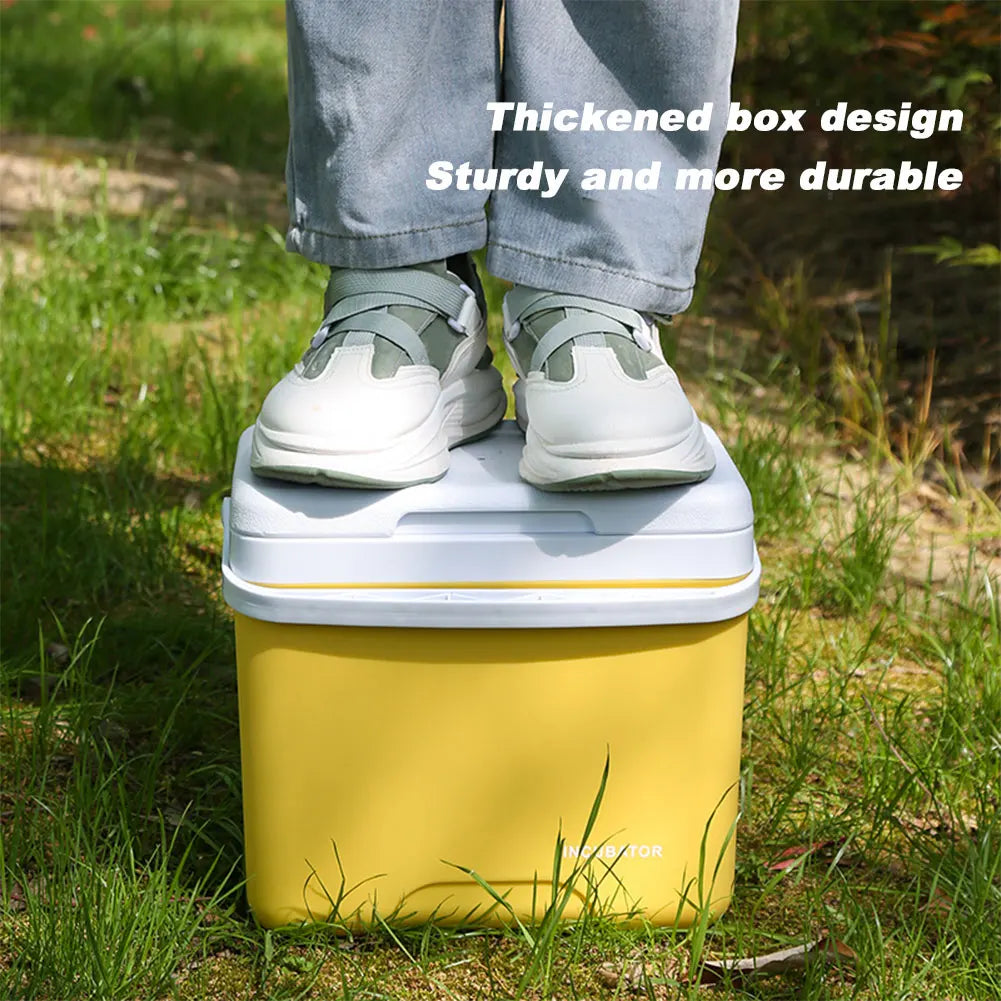 15L Camping Cooler Box Multipurpose Outdoor Hard Cooler for Camping Picnic Beach Drink Beverage Fishing