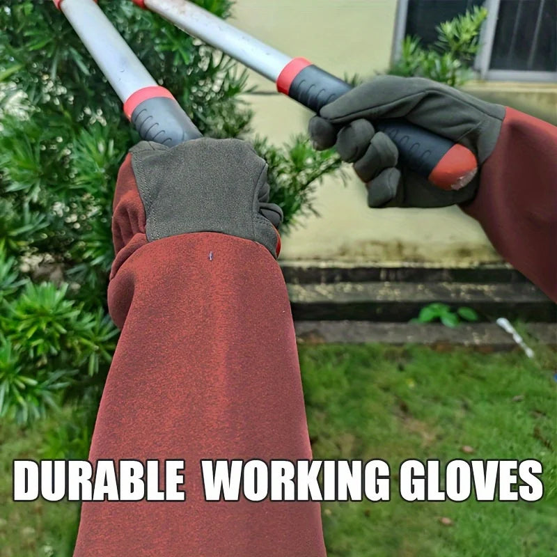 Thorn Proof Gardening Gloves for Women Long Gloves Men's Rose Pruning Garden Gloves with Touch Screen Breathable Work Gloves